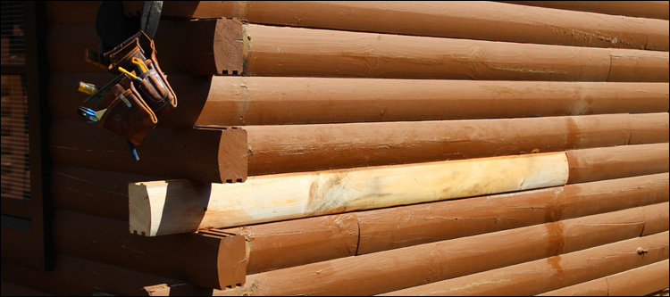 Log Home Damage Repair  Ider, Alabama